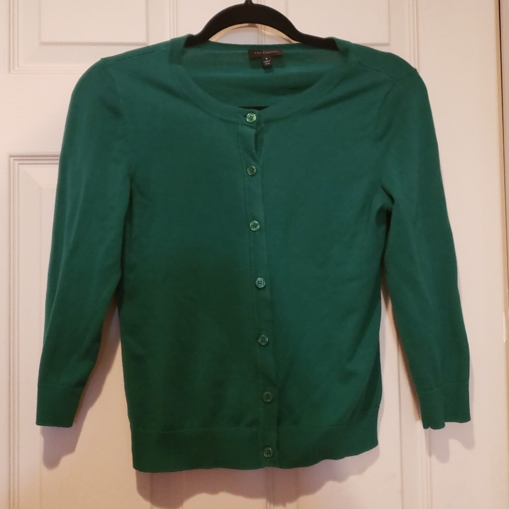 Kelly Green Cardigan